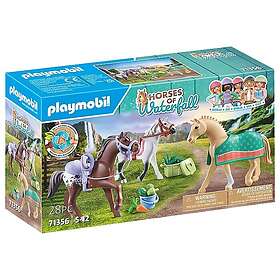 Playmobil Horses of Waterfall 71356 Three Horses with Saddles