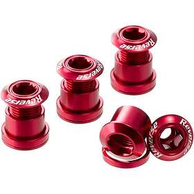 Reverse Components Bolts Kit For Chainring 4 Units Svart