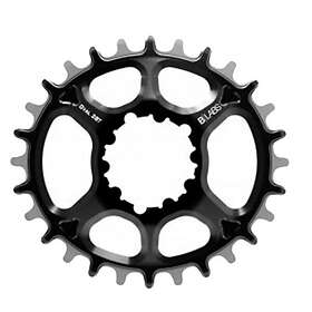 tripeak Bb30 Oval Chainring Silver 28t