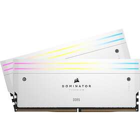 CORSAIR DOMINATOR PLATINUM RGB DDR5 RAM 32GB (2x16GB) 6000MHz CL30 AMD EXPO  iCUE Compatible Computer Memory - Gray (CMT32GX5M2B6000Z30K) at