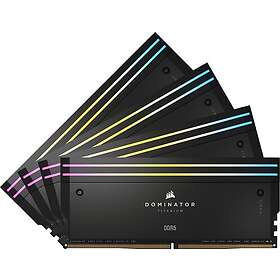 Corsair Dominator Titanium RGB 4x24Go DDR5 6000MHz CL30 (CMP96GX5M4B6000C30)