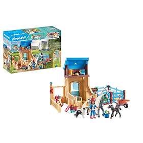 Playmobil Horses of Waterfall 71353 Horse Stall with Amelia and Whisper