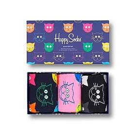 Happy Socks 3-Pack Mixed Cat Gift Set