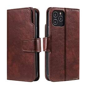 Trolsk Leather Wallet (iPhone 12 mini) Brun