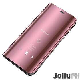 JollyFX Clear View Fodral till Samsung Galaxy M21 Rosa