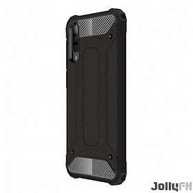 JollyFX Hybrid Armor Case Tufft Robust Skal till Samsung Galaxy A50 Svart