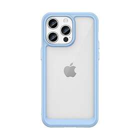 JollyFX iPhone 15 Outer Space Reinforced Case with Flexible Frame Blue