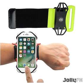 JollyFX Universal Running Armarmband för 6 Smartphones Grön
