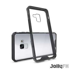 JollyFX Shockproof TPU Case Gel Fallskydd för Samsung Galaxy A8 2018 A530 Svart