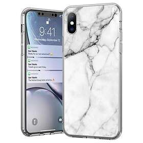 Wozinsky Marble TPU fodral till Samsung Galaxy A41 Vit