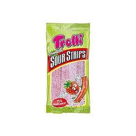Trolli Sura Remmar Jordgubb 85g