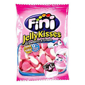 Fini Jelly Kisses Jordgubb & Grädde 80g
