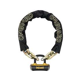 OnGuard Beast Chain U-lock 8016 Svart 1100 x 14 mm