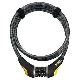 OnGuard Akita X-series Combination 12 Mm Cable Lock Silver 120 cm