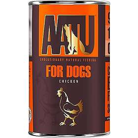 Aatu 90/10 Wet Dog Food in a Tin - Chicken (6x400g)