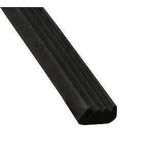 Leif Arvidsson Kronlist Självhäftande 8x15 mm svart, 40 m/rle (6 rle/krt) 1133