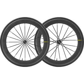 Mavic Ellipse Pro Carbon Ust Tubeless Road Wheel Set Svart 12 x 100 12 x 120 mm Shimano/Sram HG