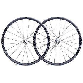 Silver Reynolds Blacklabel G700 Pro Disc Tubeless Gravel Wheel Set 12 x 100 12 x