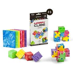 Cube Happy , Brain Puzzle, Expert 6-pack