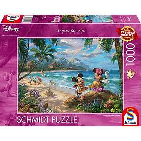Disney Pussel Minnie & Mickey in Hawaii 1000 bitar, Schmidt