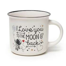 Love Mug, I you to the moon and back, Cup-puccino