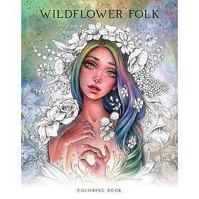Wildflower Folk Coloring Book