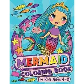 Mermaid Coloring Book for Kids Ages 4-8