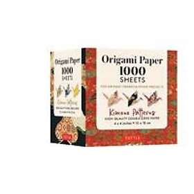 Origami Paper 1,000 sheets Kimono Patterns 4' (10 cm)