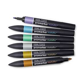 Winsor & Newton Markerpenna MetallicMarker set 1