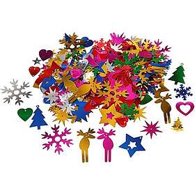 Starka Paljetter 8-50 mm Färger 35g