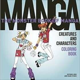 Coloring Book The Monster of Manga Creatures and Characters