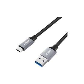 Aukey USB Type-C kabel USB till USB-C 2 m