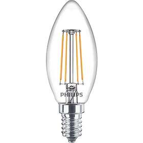 Philips 10 st CorePro LED-ljus 4.3W 840 E14 B35 klar 470 lumen