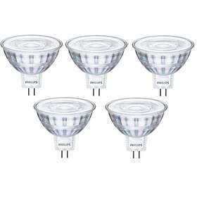 Philips CorePro LED Spot MR16 4.4W 827, 345 lumen, GU5.3, 36°, 5-pack