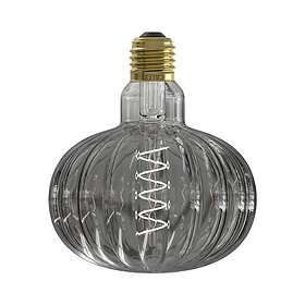 Calex Metz Pulse, 4W 70lm 2200K E27 G125 dimbar, rökfärgad