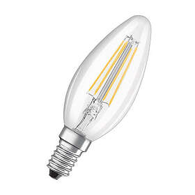 Ledvance Osram LED-lampe kronelys, E14 4W/827, kan dimmes