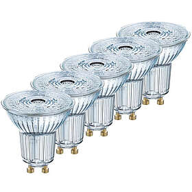 Ledvance Osram Parathom GU10 LED spot, dimpbar, 4.5W, 3000 K, 5 st