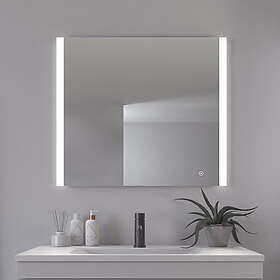 Loevschall Vega spegel, belysning, 80x70 cm