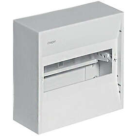 Hager Gamma 8-modulers kabinet med PE-terminal GD108E