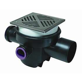 Lauridsen Handel Gulvafløb 110/75/50 mm med gråvandsafløb