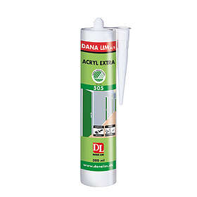 Dana Lim Acryl Extra 505 fogmassa, vit, 290ml