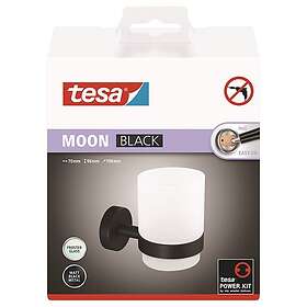 Tesa Moon tandborstmugg, svart