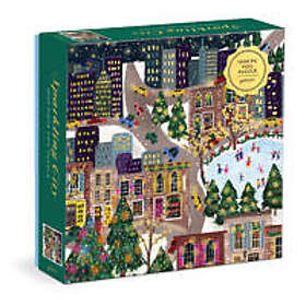 Square Joy Laforme Sparkling City Foil Puzzle in a Box