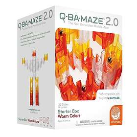 Starter Q-Ba-Maze, Marble Run, Box Warm Colors