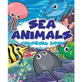 Sea Animal Vol1; Easy Coloring Book for Kids Toddler, Imagination Learning in Sc