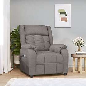 vidaXL fåtölj med uppresningshjälp taupe tyg 3143613