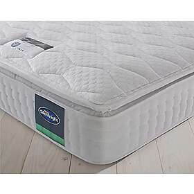 Silentnight 2000 Eco Comfort Pillowtop Mattress, Medium, Double