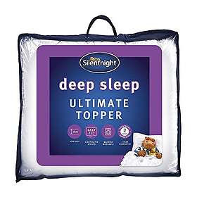 Silentnight Ultimate Deep Sleep King Mattress Topper Extra Thick Deep Luxury Mattress Enhancer Pad Protector Bed Topper Providing Ultimate C