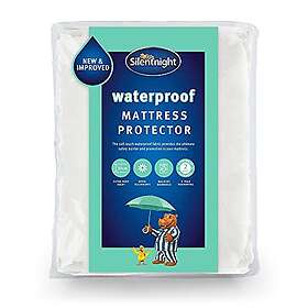 Silentnight New Waterproof Mattress Protector - Luxury Super Soft Pad Protect Your Bed Against Spillages - Hypoallergenic Machine Washable P