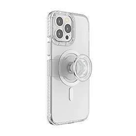PopSockets PopCase for MagSafe - Phone Case for iPhone 13 Pro Max with a Repositionable PopGrip Slide Phone Stand and Grip with a Swappable 